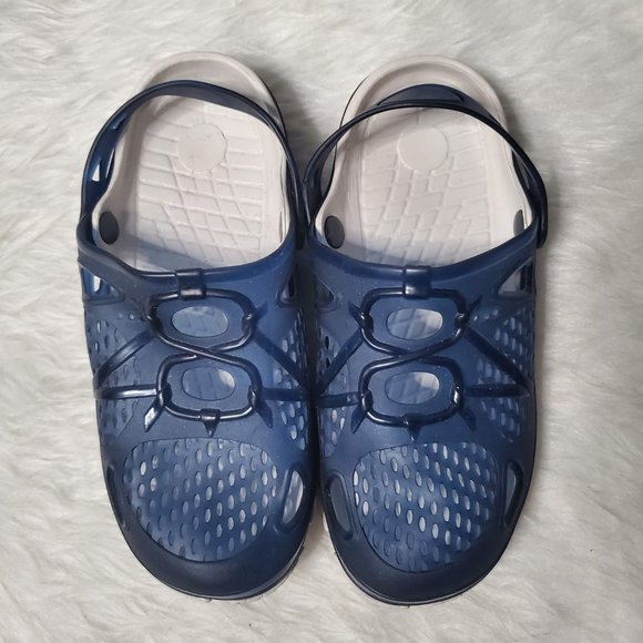 Blue Water Proof Slip on Sandals Clogs, 7.5M, 9.5W - Picture 3 of 6